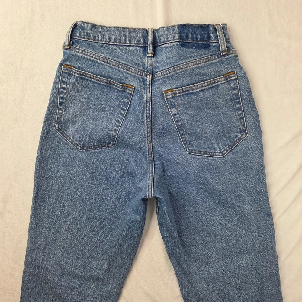 Abercrombie Jeans Women 27/4 Blue Ultra High Rise The 90s Straight‎ Excellent